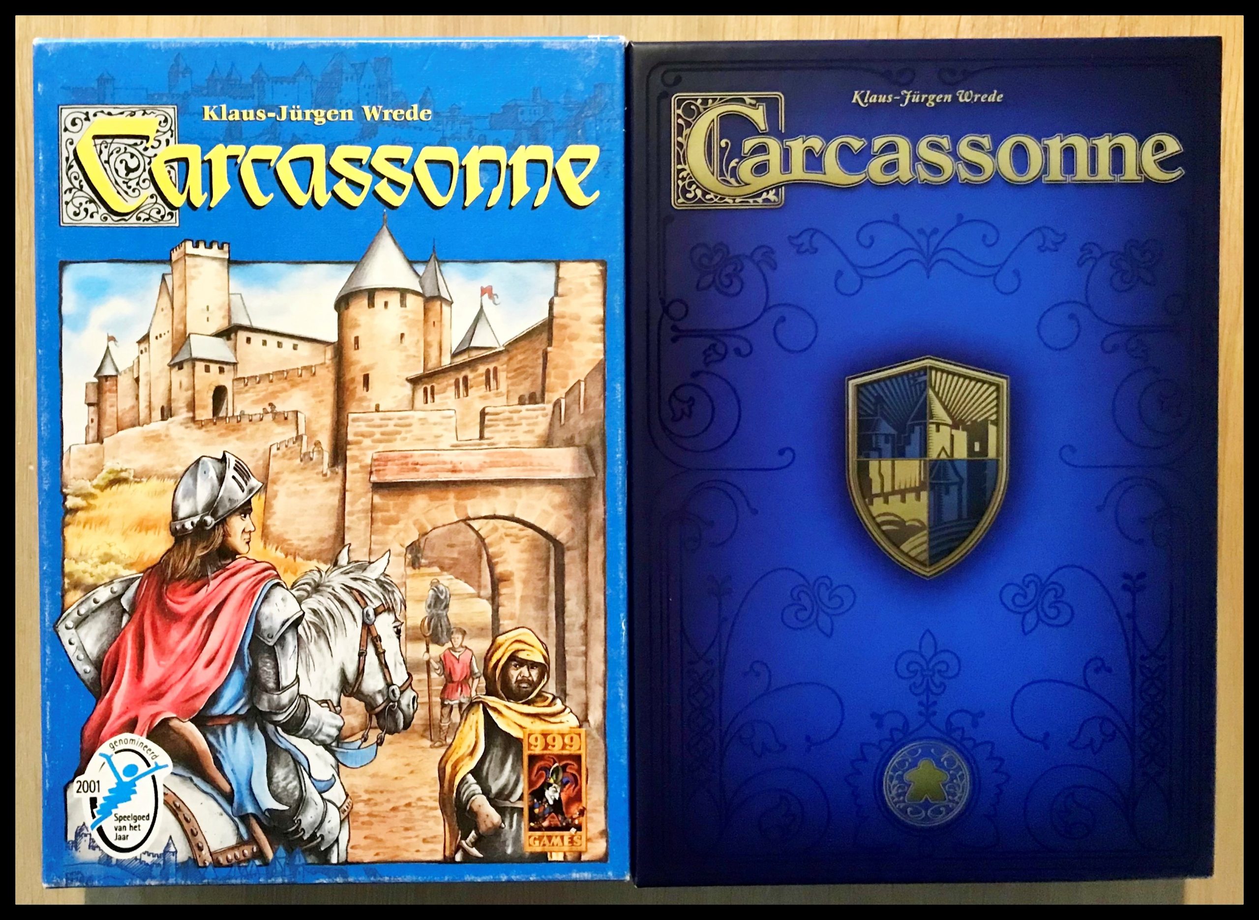Vijandig Veel gevaarlijke situaties Corroderen Carcassonne: de 20-jaar jubileumeditie vs het origineel uit 2000 –  Spellengek